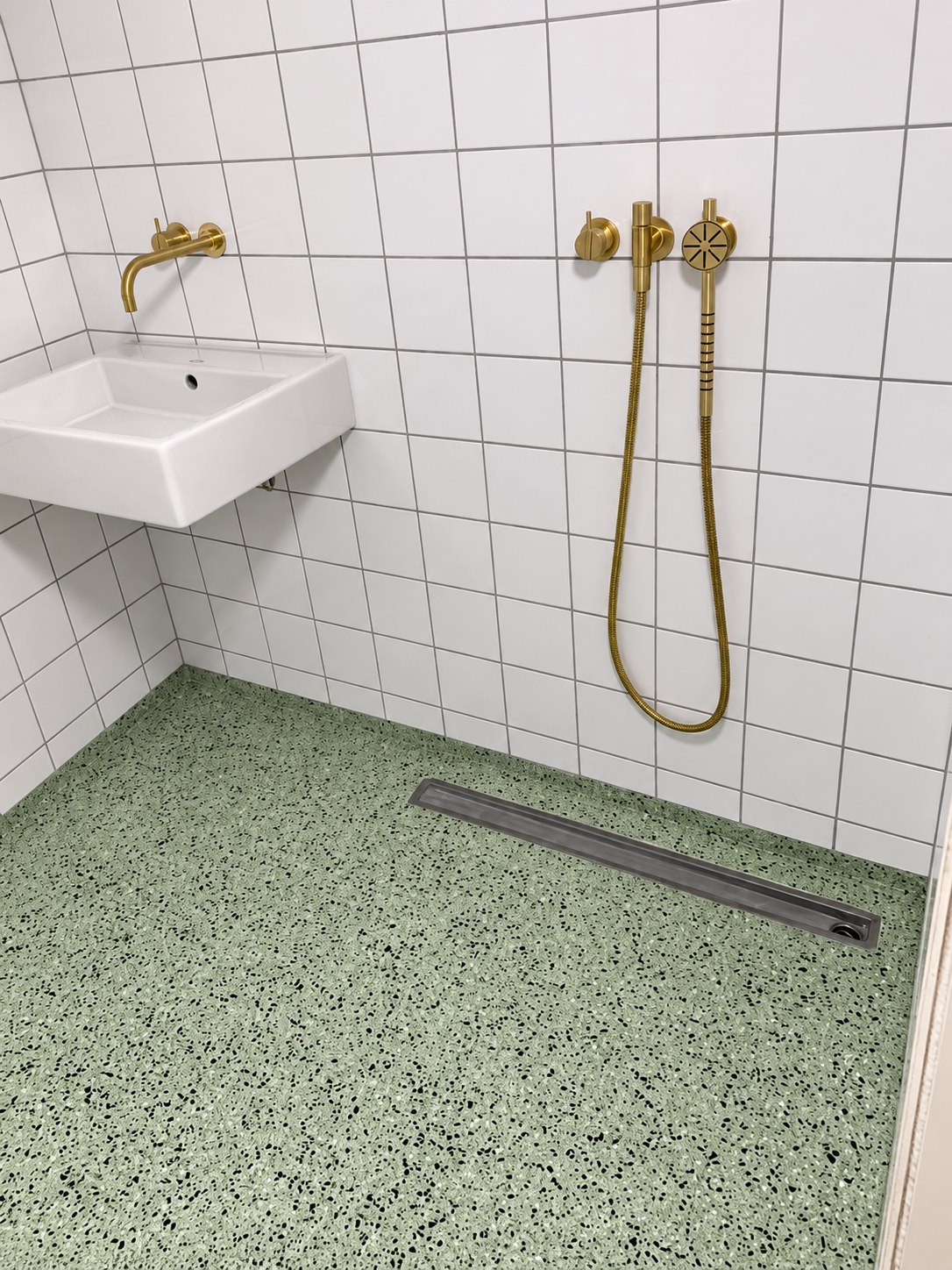Bruseniche med terrazzo